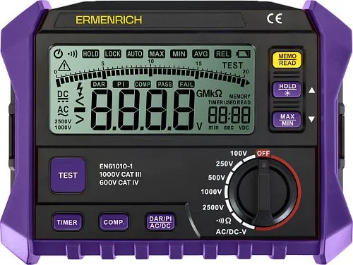 figura tester di isolamento Ermenrich Ping ET50,  1
