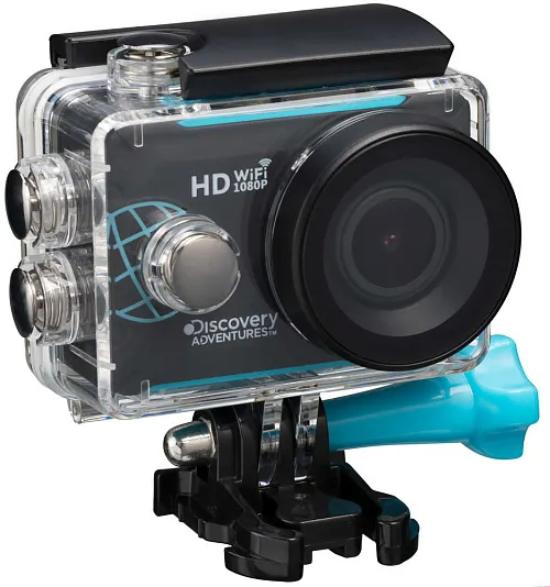 immagine bresser Discovery Adventures Trek Full HD 140° Wi-Fi Action Camera,  1
