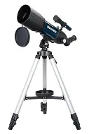 immagine telescopio Levenhuk Discovery Sky Trip ST80 con libro