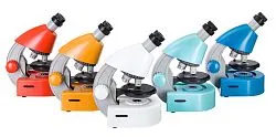 fotografia microscopio Levenhuk Discovery Micro con libro
