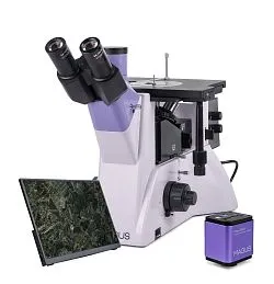 fotografia microscopio metallografico invertito digitale MAGUS Metal VD700 BD LCD