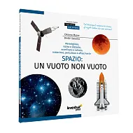 immagine spazio. Vuoto non-vuoto. Libro educativo. Copertina rigida