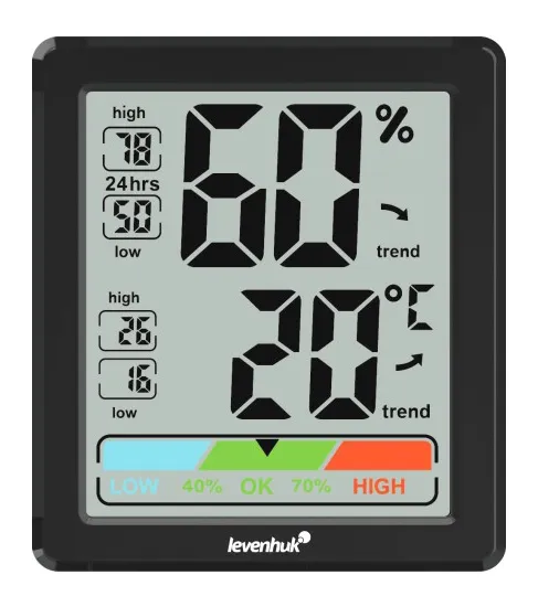 figura termoigrometro Levenhuk Wezzer BASE L20,  1