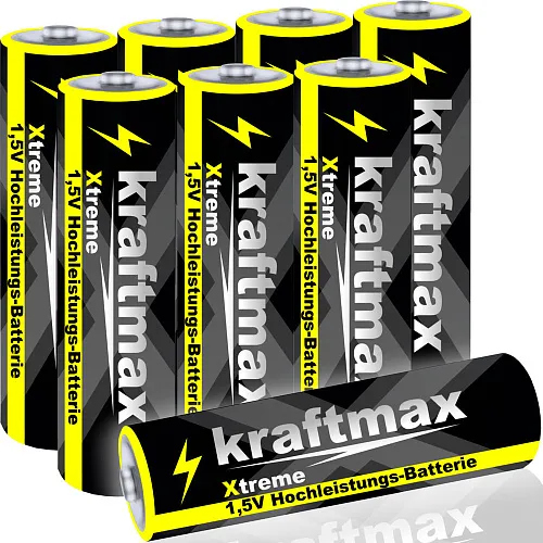 fotografia batteria Kraftmax AA LR6, alcalina, 1,5 V (1 pz.),  1