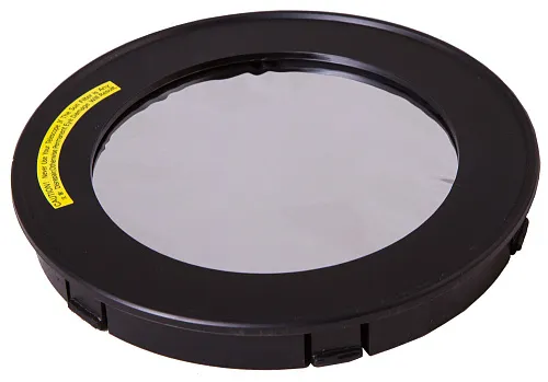 foto filtro solare Levenhuk per telescopi rifrattori 120 mm,  1