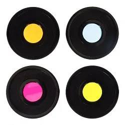 figura set di Filtri Colorati Bresser Essential 1,25" rosso, verde, blu, giallo