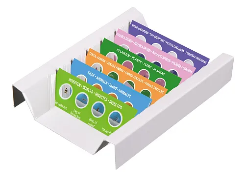foto kit per esperimenti Bresser Junior con 24 preparati permanenti microscopio per principianti,  1