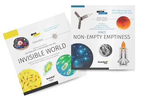 fotografia spazio. Microcosmo. Libro educativo in 2 volumi,  1