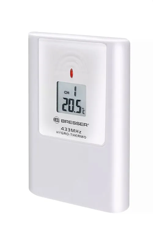 fotografia sensore termoigrometrico Bresser a 3 canali per le stazioni meteorologiche ClimaTrend MC/TB e ClimaTrend,  1