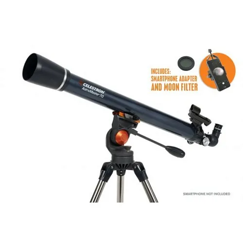 fotografia telescopio Celestron AstroMaster 70 AZ Deluxe,  1
