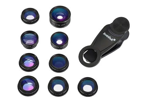 immagine set di lenti per smartphone Levenhuk Lens S10,  1