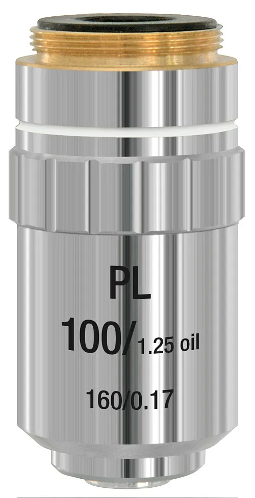 fotografia obiettivo plan-acromatico DIN-PL 100x,  1