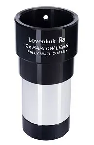 immagine lente di Barlow Levenhuk 2x