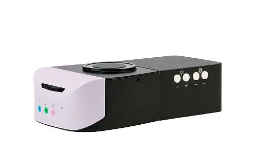 foto attacco epi-fluorescenza MAGUS Epi-FL04M LED, cubi per filtri fluorescenti B/G/UV,  1