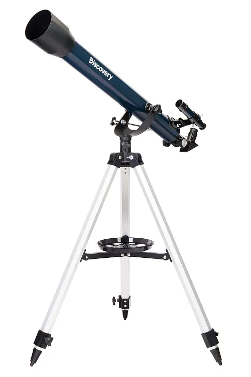foto telescopio Levenhuk Discovery Sky T60 con libro