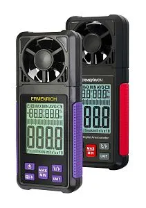 foto anemometro digitale Ermenrich Seek DN10