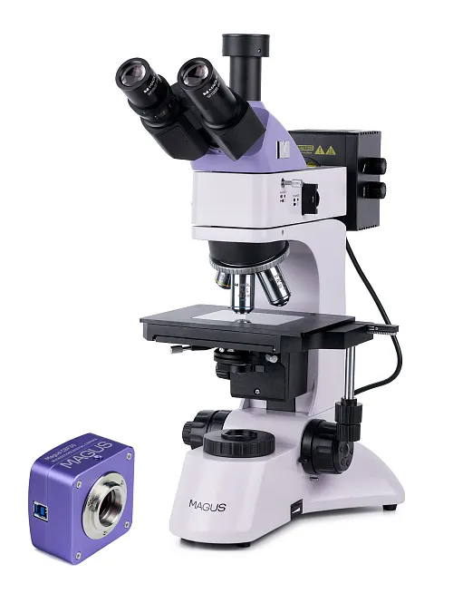 foto microscopio metallografico digitale MAGUS Metal D600,  1