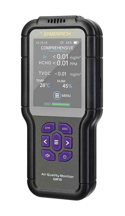 immagine monitor della qualità dell’aria Ermenrich QM10,  1