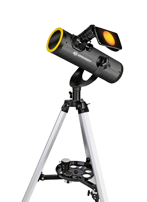 foto telescopio Bresser Solarix 76/350 con filtro solare,  1