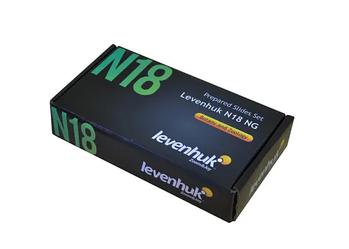 figura set di vetrini preparati Levenhuk N18 NG,  1