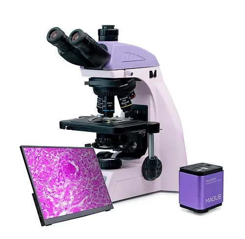 foto microscopio biologico digitale MAGUS Bio D260T LCD,  1