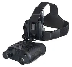foto visore notturno binoculare digitale Levenhuk Halo 13X Helmet