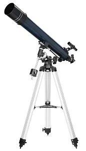 fotografia telescopio Levenhuk Discovery Spark 809 EQ con libro