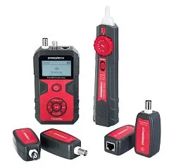 figura tester per cavi di rete Ermenrich Ping SM110