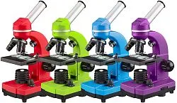 foto microscopio Bresser Junior Biolux SEL 40–1600x