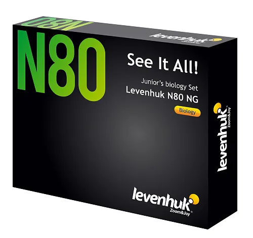 foto set di vetrini "See it all!" (Alla scoperta del mondo!) Levenhuk N80 NG