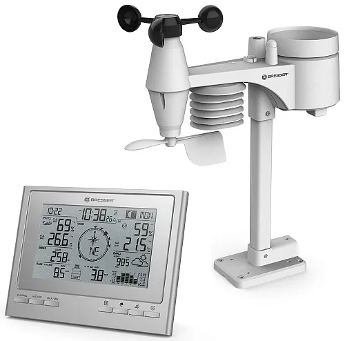 fotografia bresser 7-in-1 ClimateScout RC, argenteo,  1