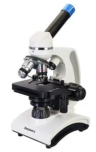 figura microscopio digitale Levenhuk Discovery Atto Polar con libro