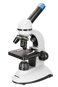 immagine microscopio digitale Levenhuk Discovery Nano Polar con libro