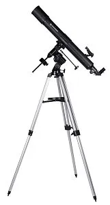 fotografia telescopio Bresser Quasar 80/900 EQ con Adattatore per Fotocamera Smartphone