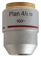 immagine obiettivo planacromatico Levenhuk MED 4x