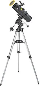 fotografia telescopio riflettore newtoniano Bresser Spica 130/1000 EQ3 con set di filtri