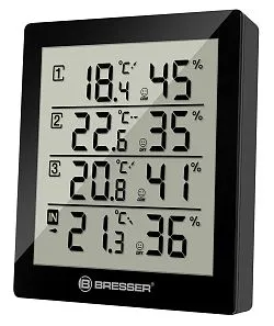 figura bresser Temeo Hygro Quadro Termometro e igrometro