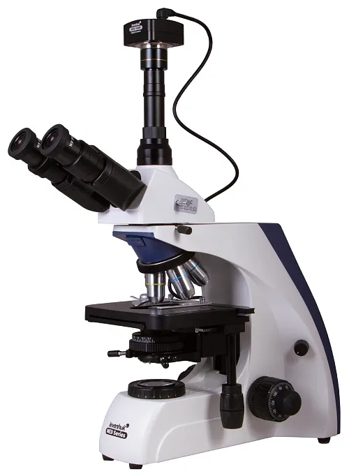 immagine microscopio trinoculare digitale Levenhuk MED D30T,  1