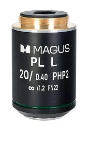 figura obiettivo MAGUS 20HP 20х/0,40 Plan L fase PHP2 ∞/1,2 WD 8,0 mm