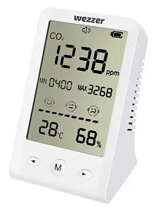 fotografia monitor della qualità dell’aria Levenhuk Wezzer Air MC10