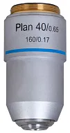 figura obiettivo planacromatico Levenhuk MED 40x