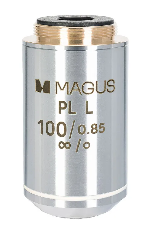 figura obiettivo MAGUS 100PLL 100х/0,85 Plan L WD 0,40 mm,  1