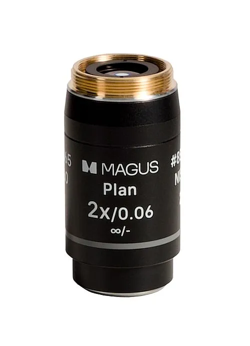figura obiettivo MAGUS 2PL60 Plan 2х/0,06 ∞/- H60 mm,  1