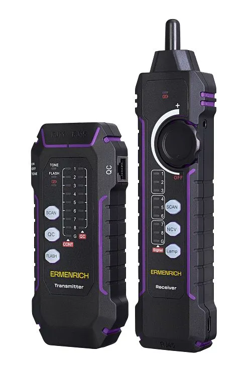 figura tester per cavi di rete Ermenrich NetGeeks NP35,  1