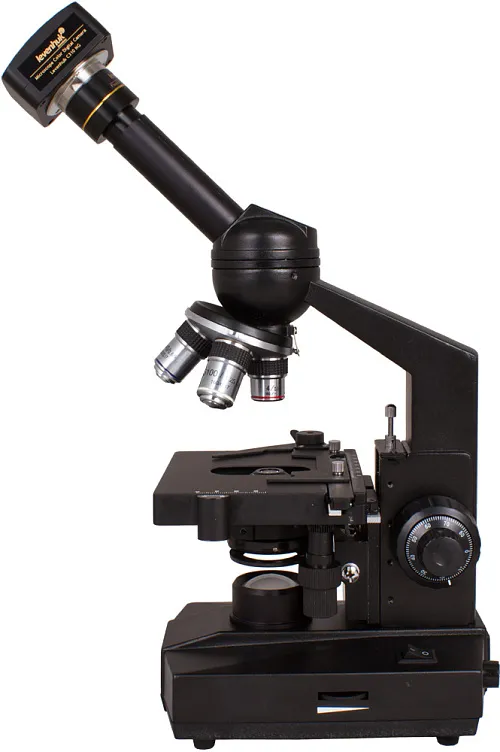foto microscopio monoculare digitale Levenhuk D320L 3.1M,  1