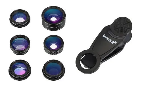 fotografia set di lenti per smartphone Levenhuk Lens S7,  1