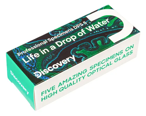 immagine set di micropreparati Levenhuk Discovery Prof DPS 5. “La vita in una goccia d’acqua”,  1