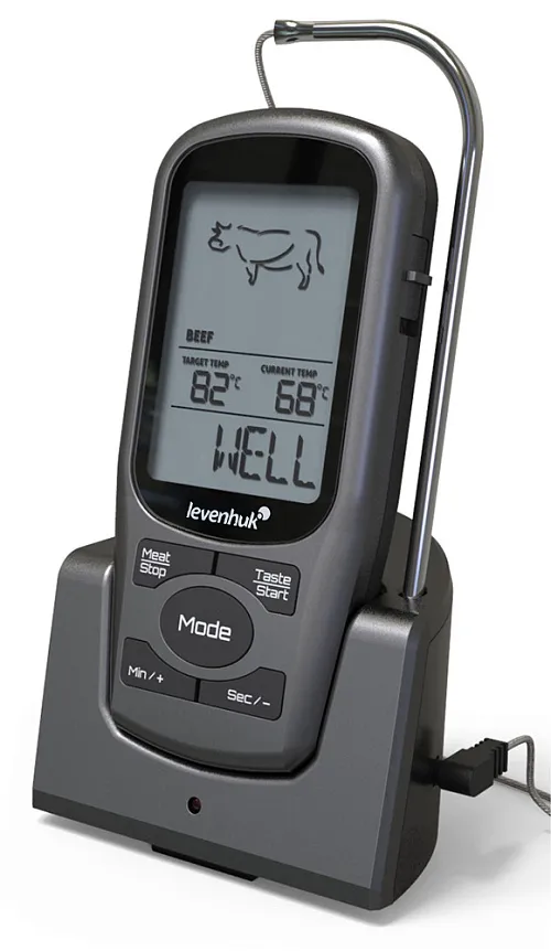 figura termometro a sonda wireless per alimenti Levenhuk F30,  1