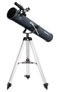fotografia telescopio Levenhuk Discovery Spark 114 AZ con libro