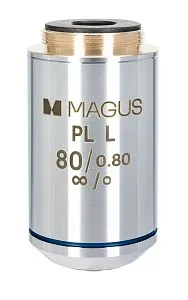 figura obiettivo MAGUS 80PLL 80х/0,80 Plan L WD 1,25 mm